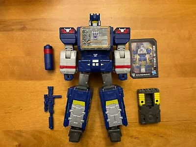 Transformers Titans Return Soundwave And Soundblaster COMPLETE • $50