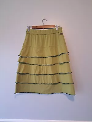 Matilda Jane Womens Tiered Finn Pull On Waist Elastic Skirt Good Heart  Small • $21