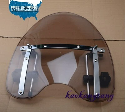 $51.05 • Buy Smoke Windscreen Windshield For Yamaha V-Star XVS1100 XVS650 XVS1300 XVS950