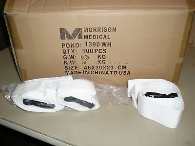 Morrison Medical Products-Stretcher/Backboard/Cot Strap 5'  #1390WH  *NEW* 3 Pcs • $9.99