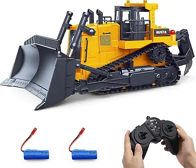 Remote Control Bulldozer RC 1/16 Full Functional Construction Vehicle 2.4Ghz 11 • $171.96