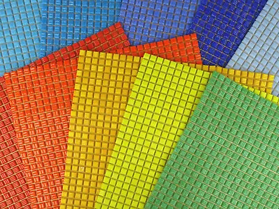 841 Full Sheets 10mm Vitreous Mosaic Tiles. OVER 38 COLOURS TO CHOOSE FROM! • £8.12