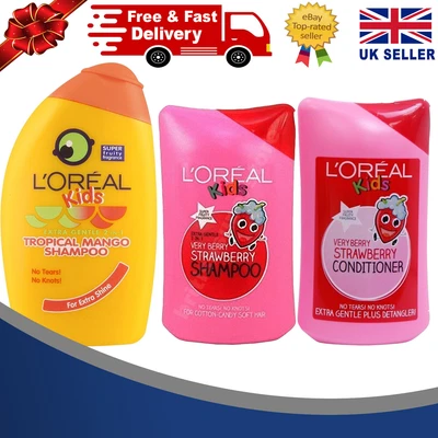 £6.69 • Buy L'Oreal Kids Shampoo/Conditioner 250ml