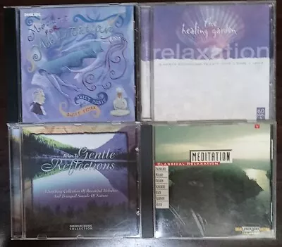 Lot Of 4 Relaxation & Meditation CD's ~ Quiet Music For Quiet Times. VG To MINT • $7.99