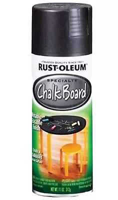 X2 Rust-Oleum Specialty Paint 1913830 Chalkboard Spray Black 11 Ounce • $19.95