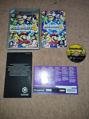 Mario Party 4 For Nintendo GameCube Tested & Working Fast Dispatch 1st Class SF • £31.95