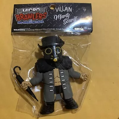 The Villain Marty Scurll Micro Brawlers Series 1 ROH Crate Umbrella • $25.27