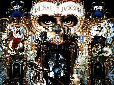 Michael Jackson Dangerous Poster Print A5 A4 A3 A2 A1 A0 • £5.50