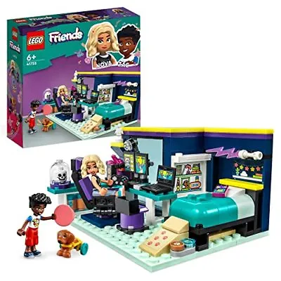 LEGO 41755 Friends Nova's Room Gaming Themed Bedroom Playset Collectible Toy 2 • $57.04