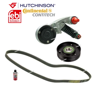 $198.38 • Buy For Audi S5 V8 OEM Belt Tensioner Assembly Idler Pulley Drive Belt Kit