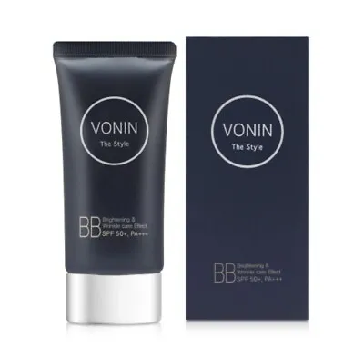 Vonin The Style BB Cream 50ml  SPF50+ PA+++ Natural BB Cream For Men K - Beauty • $18.79