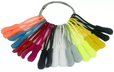 £1.85 • Buy Zip Puller Tagging Cord Slider Fastener Jacket Bag 5Pcs 10pcs 20Pcs/Pack T1050