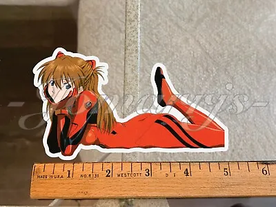 $6.49 • Buy Neon Genesis Evangelion Asuka Langley Custom Sticker Decal A. Manga Anime