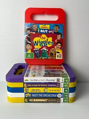 The Wiggles DVD ABC TV Bundle Lot X6 Original/Mixed Cast Best Of Go Bananas GUC • $39.95