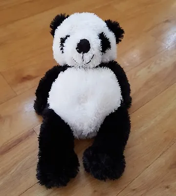 Melissa & Doug Panda Bear Soft Toy Plush Comforter Soother Beanie 12 Inches #B17 • £9.99