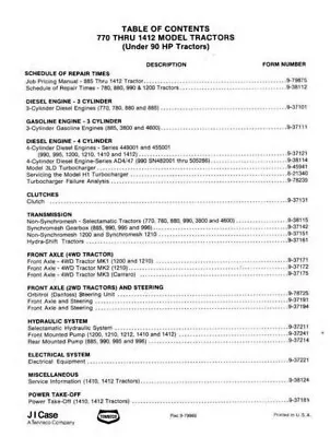 £26.81 • Buy David Brown 770 Thru To 1412 (under 90 HP Tractors) Main Dealers Workshop Manual