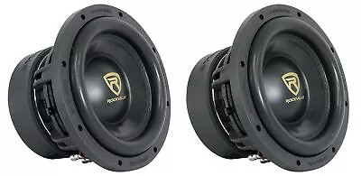 (2) Rockville W10K9D2 10  6400 Watt Car Audio Subwoofers Dual 2-Ohm Subs • $214.90