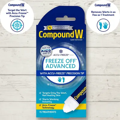 $23.99 • Buy Compound W Freeze Off Advanced Wart Remover With Accu-Freeze Multicolor 1 Count
