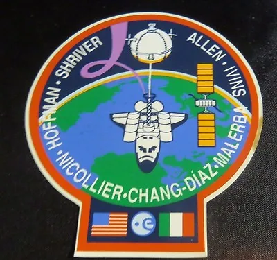 NASA Space Shuttle STS-46 1992 Atlantis Space Shuttle Missioni Decal Sticker • $2.99