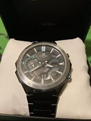 Casio Edifice Bluetooth Solar Watch ECB-2200DD-1AEF BNIB • $75.78