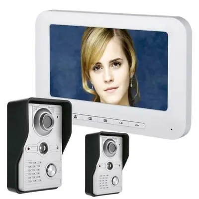 7  1 Monitor Color IR-CUT Camera TFT LCD Video Door Phone Doorbell Intercom Kit • $126