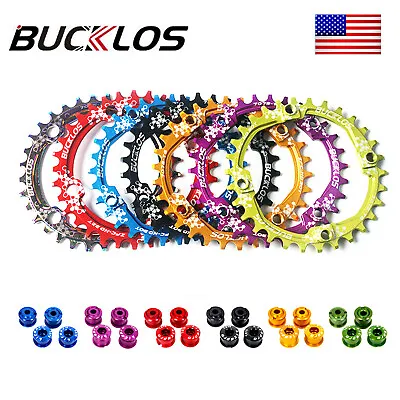 $12.99 • Buy 104BCD 30-42T Narrow Wide Chain Ring Sprockets MTB BMX Bike Chainring Fit 8-11s
