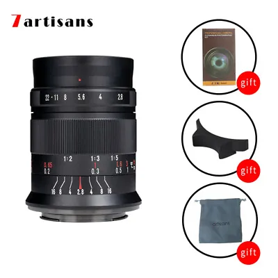 7artisans 60mm F2.8 II APS-C Macro Close Up Manual Lens For Fuji X-T3 T4 FX Cam • £169