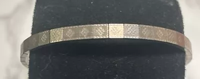 Vintage Simmons Patented 1917 Silver Tone Bracelet TEH11-53 • $29