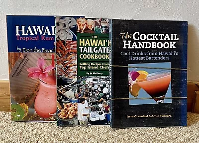 Hawaiian Cocktail Recipe And Tailgate Recipe Book Don The Beachcomber • £0.99