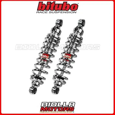 2002 Pair Of Kawasaki W650 Bitubo Rear Shock Absorbers - K0056wmb03 Ej650a Wm • £288.19