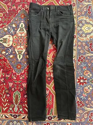 (LVC) LEVIS Mens 606 Big 'E' Black Denim Jeans 29x34 • $75