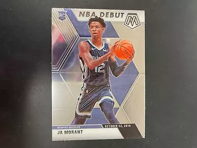 Ja Morant 2019-20 Panini Mosaic NBA Debut Rookie RC #274 Grizzlies M26 • $0.89