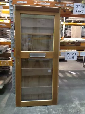 Solid Oak 2XGG Clear Glazed - External Door - Oak Door - 855 X 1955mm (290) • £190