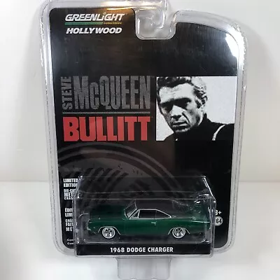 Greenlight Hollywood CHASE Steve McQueen As BULLITT 1968 Dodge Charger  • $32.99