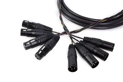 Canare MR202-4AT 4 Channel Balanced Studio Snake Cable HIFI XLR Male To Female. • $45.95