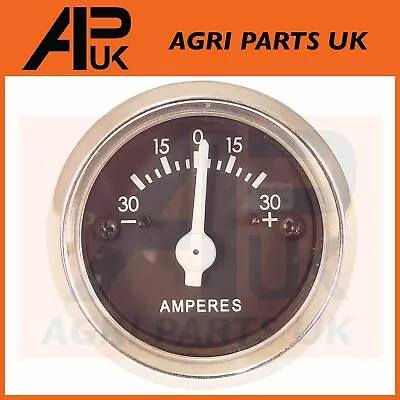 Illuminated Ammeter Gauge For Massey Ferguson TEF20 FE35 35 65 135 165 Tractor • £12.95