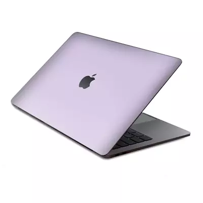 Skins Wrap For MacBook Pro 15 Inch Retina Touch  Solid Lilac Light Purple • $16.98