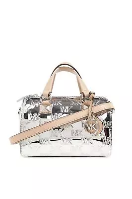 Michael Michael Kors Grayson Logo Embossed Mini Tote Bag • $518.29