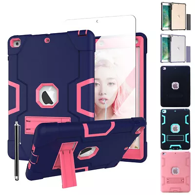 For Apple IPad 6th/5th Generation 9.7 In Case Shockproof Heavy Duty Stand Cover • $18.99