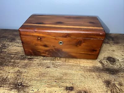 Vintage Lane Miniature Cedar Chest/Jewelry Box Sample Box Sturgis Furniture Co • $24.99