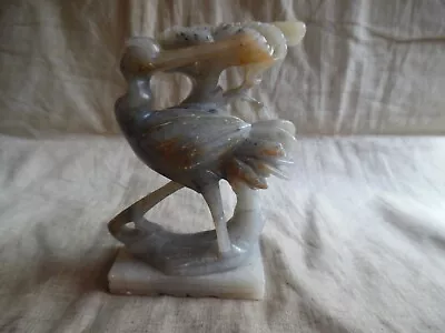 Vintage Crane Figurine Asian Carved Soapstone • $10