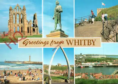 Picture Postcard: Whitby (Multiview) [Salmon] 2-08-03-12 • £3.49