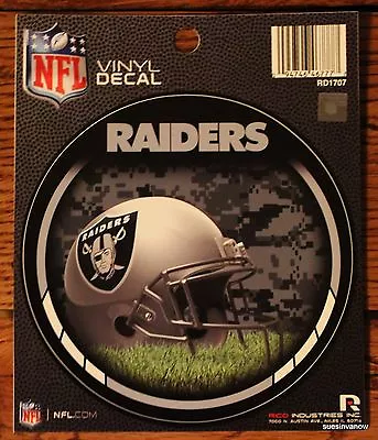 Las Vegas Raiders NFL Licensed Decal 4.5   Window Sticker Football Game League • $5.99