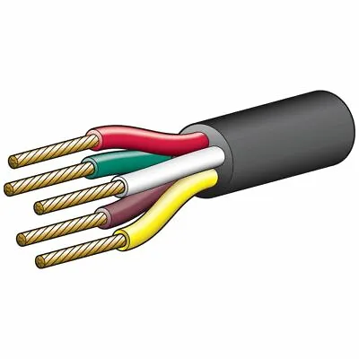 $268 • Buy Narva 5 Core Trailer Cable - 4A, 100m, 2mm - 5852-100ETC