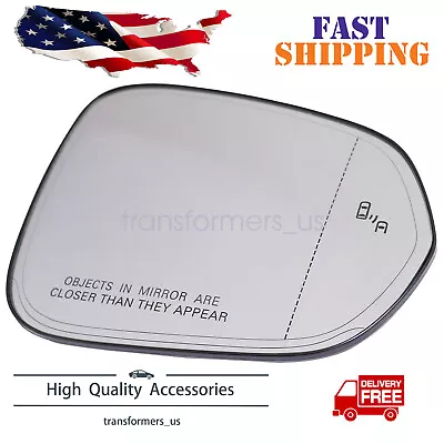 Passenger Right Side Mirror Glass Heated Blind Spot For Lexus RX NX RX350 US • $55.43