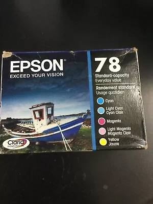 Genuine EPSON 78 Multicolor Standard-Capacity Inkjet Cartridge  2395 • $49