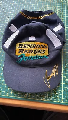 1998 Damon Hill Jordan Team Forumla One Champion Cap • £15