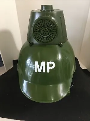 Vintage Radio Shack MP Helmet Military Police Communications In Box Works • $99