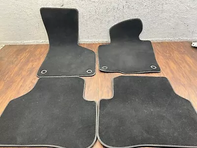 06-17 Vw Passat Cc Floor Mat Set Mats Front Rear Left Right Black Oem 3c1863011 • $89.99