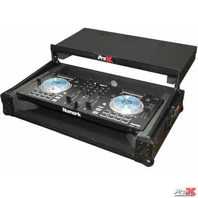 PROX ATA DJ Road Case BLACK W/Laptop Shelf For Numark Mixtrack Pro 3 Controller • $249.99